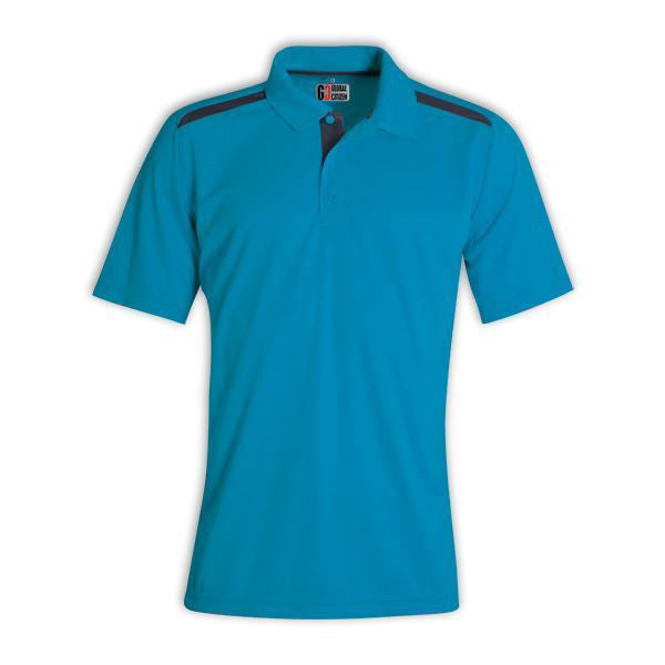 Vector Polo - Cyan/Graphite - End Of Range