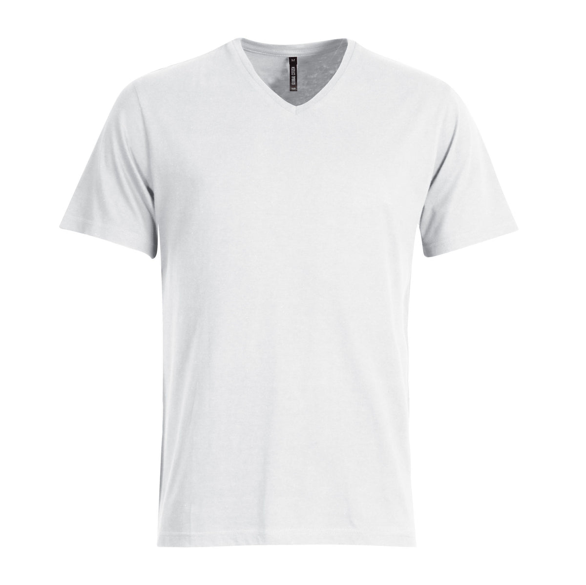 140g Urban Lifestyle V-Neck T-Shirt - White - End Of Range