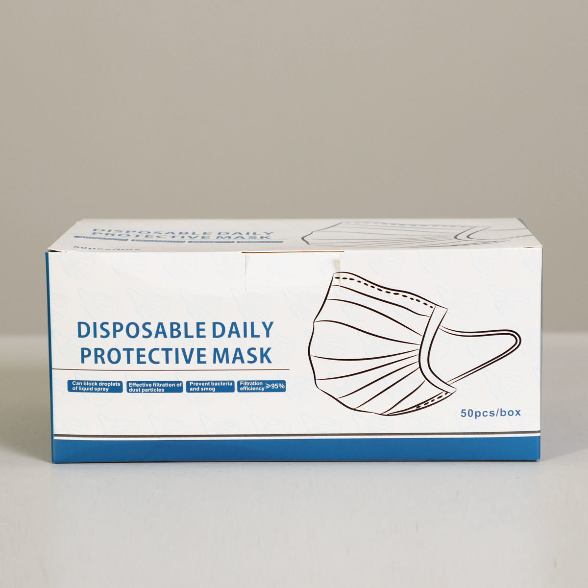 3 Ply Disposable Face Masks - 50 MOQ - While Stock Last