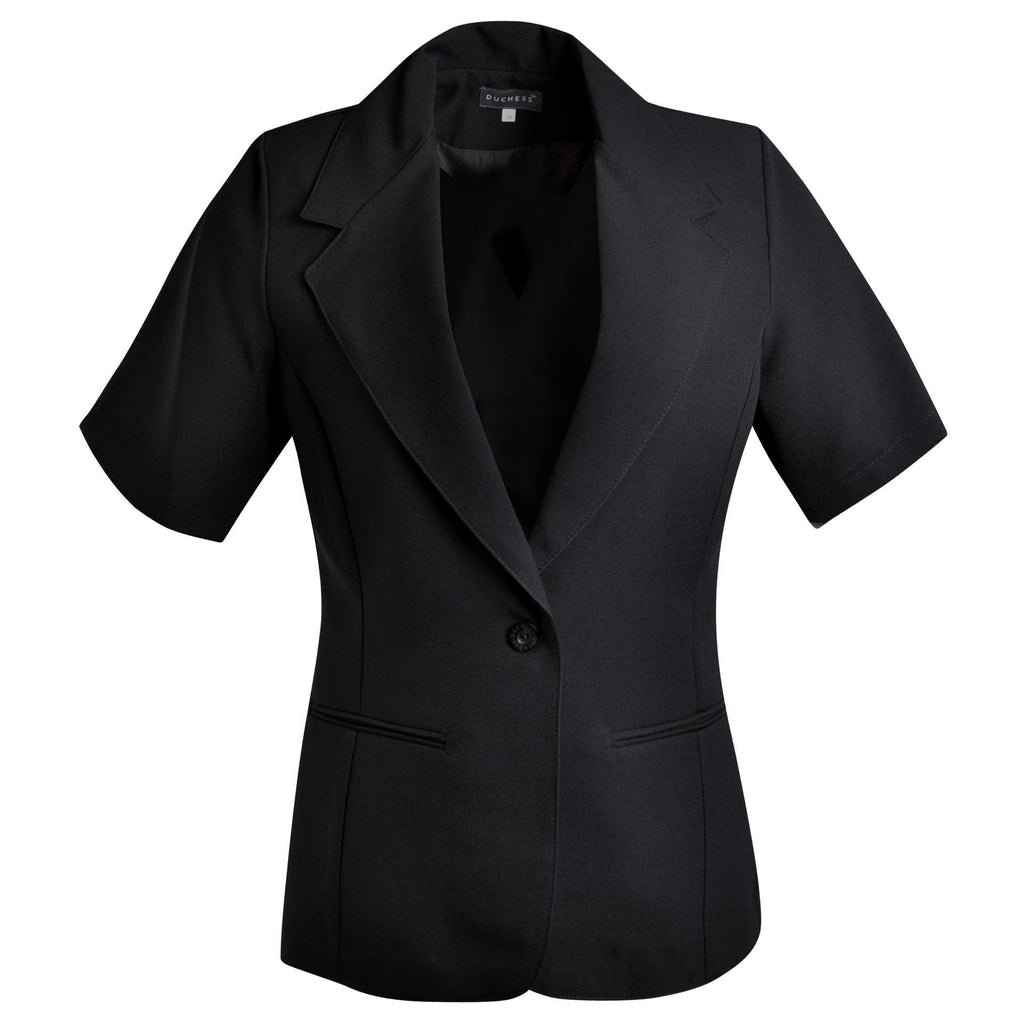 Rosa Jacket Short Sleeve - Black - End Of Range