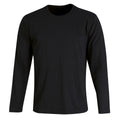 150gsm Men’s Fashion Fit T-Shirt - long sleeve - Charcoal - End Of Range