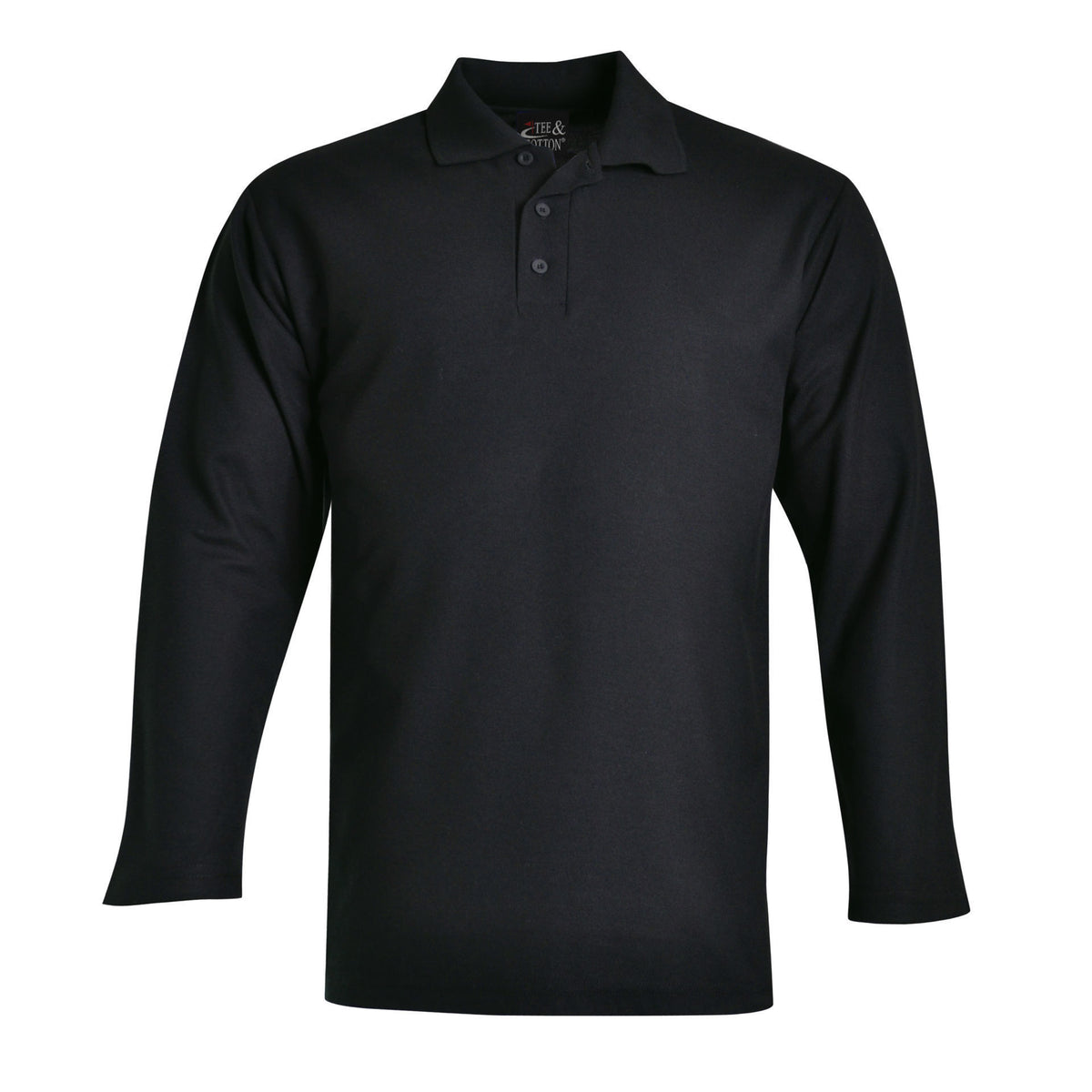 175gsm Long Sleeve Pique Knit Polo