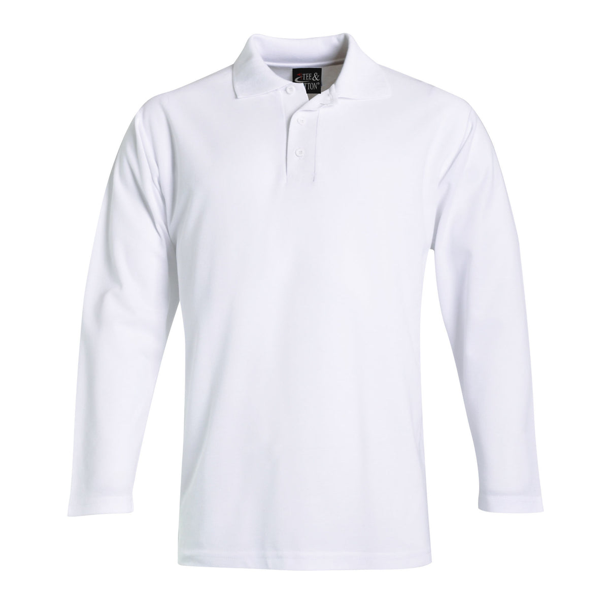 175gsm Long Sleeve Pique Knit Polo