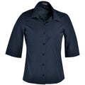 Ladies Icon Woven Shirt - Navy - While Stock Last