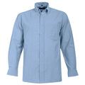 Prime Woven Shirt Long Sleeve-Sky Blue- End Of Range
