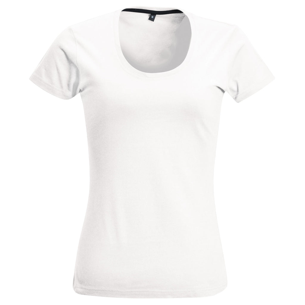 Ladies 150g Fashion Fit T-Shirt - White - While Stocks Last