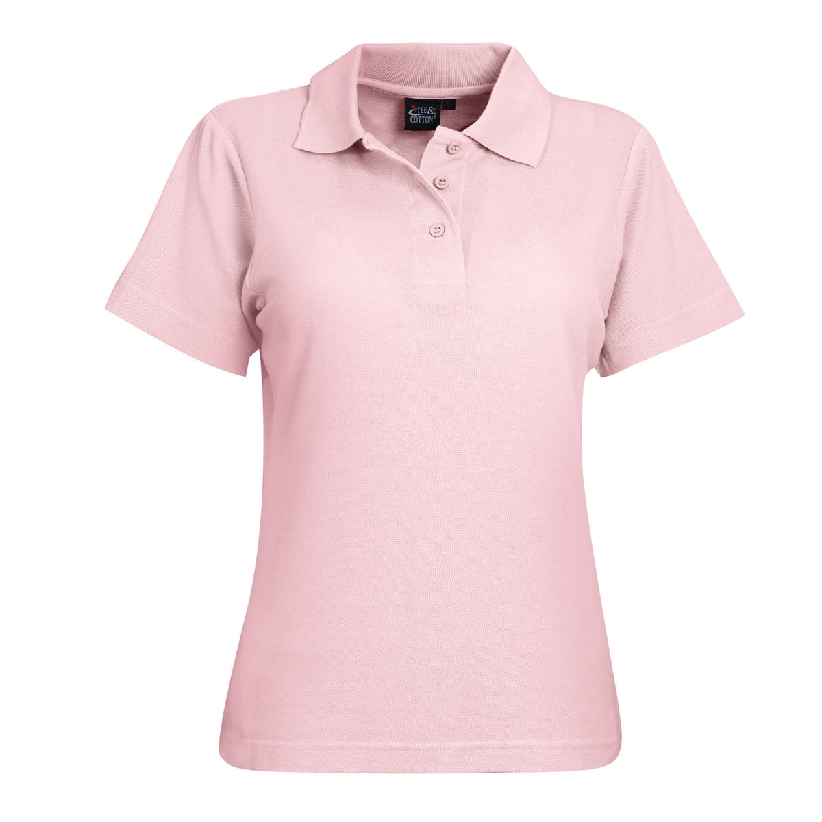 175gsm Ladies’ Classic Pique Knit Polo - Hot Pink - While Stocks Last