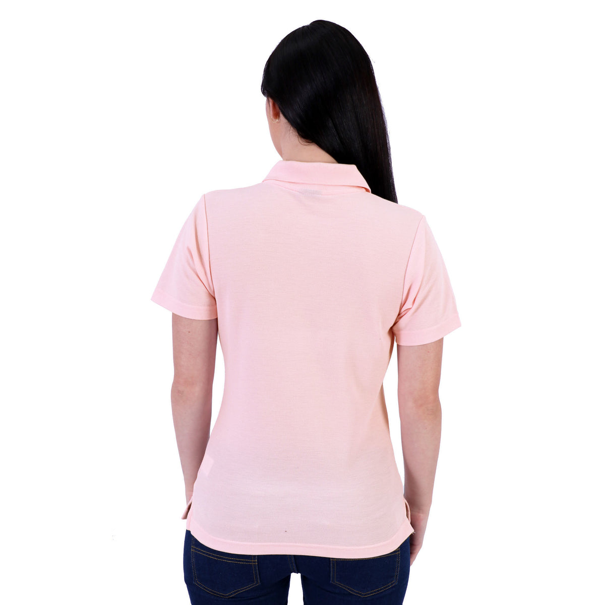 175gsm Ladies’ Classic Pique Knit Polo - Hot Pink - While Stocks Last