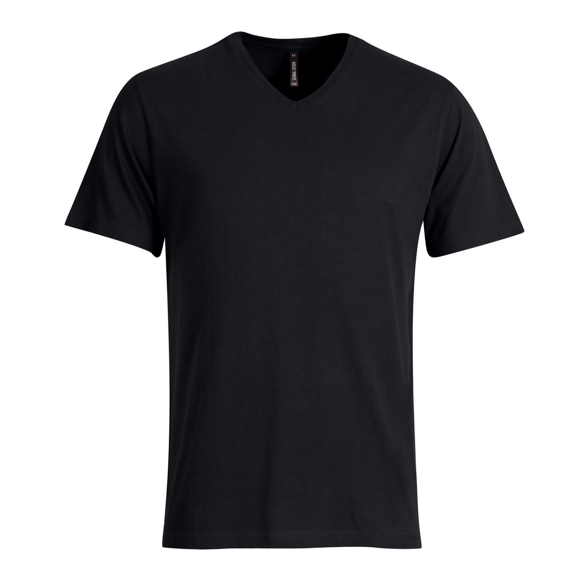 140gsm Urban Lifestyle V-Neck T-Shirt - Black - While Stocks Last