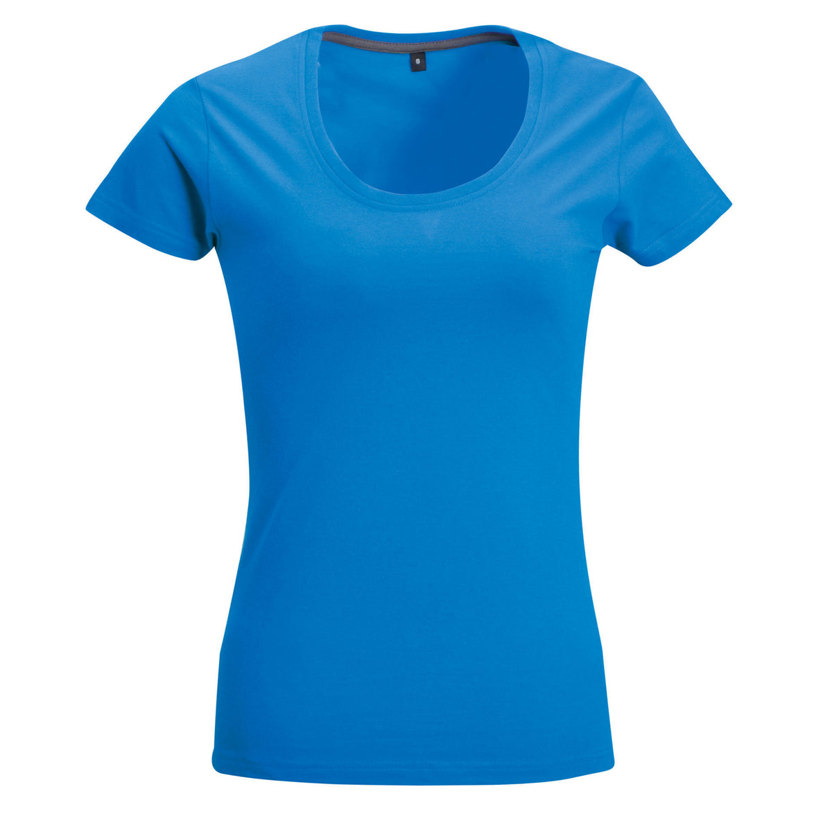 150gsm Ladies’ Fashion Fit T-Shirt - Electric Blue - End Of Range