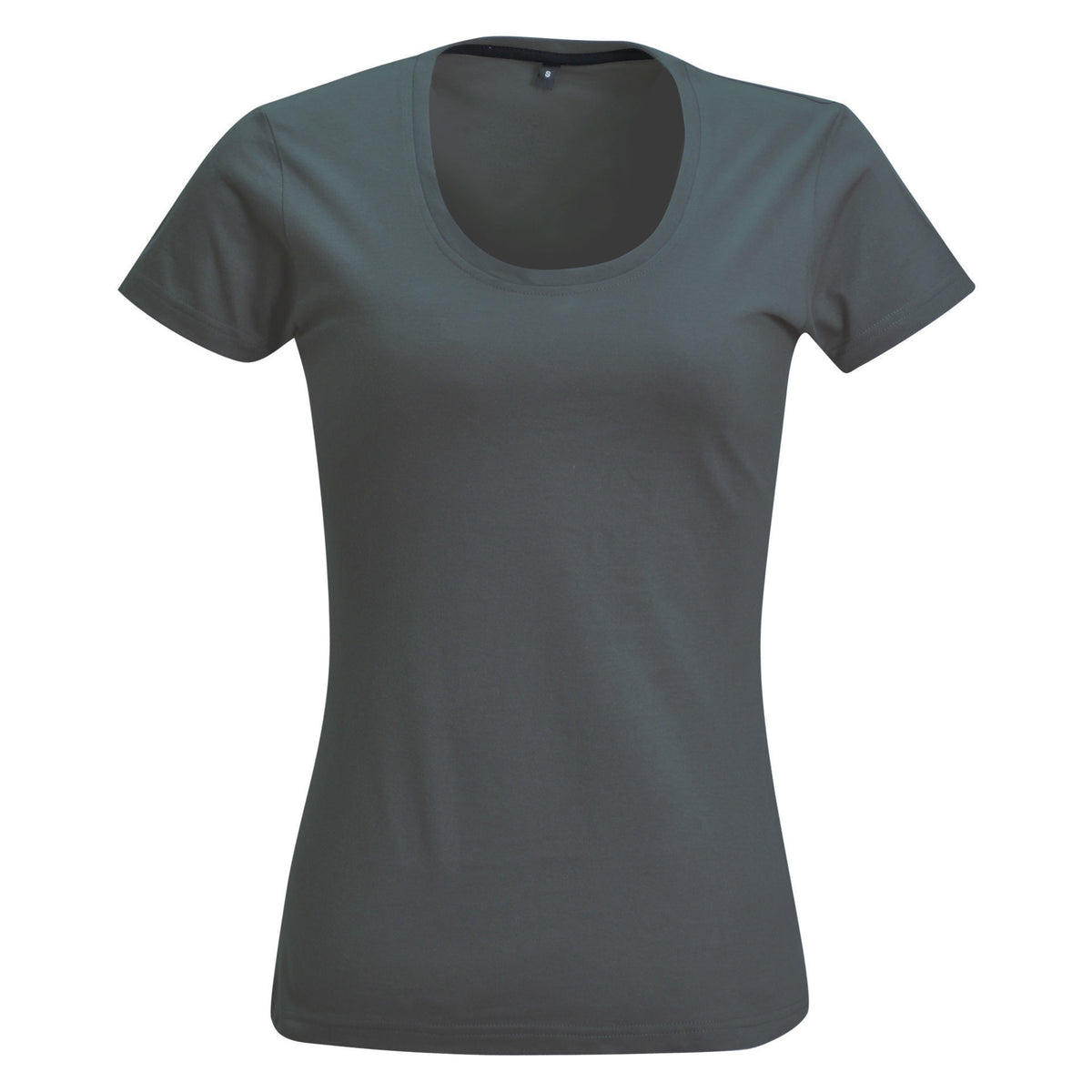 Ladies’ 150g Fashion Fit T-Shirt - Charcoal - End Of Range
