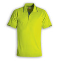 160gsm Synergy Polo - Lime/Navy - End Of Range