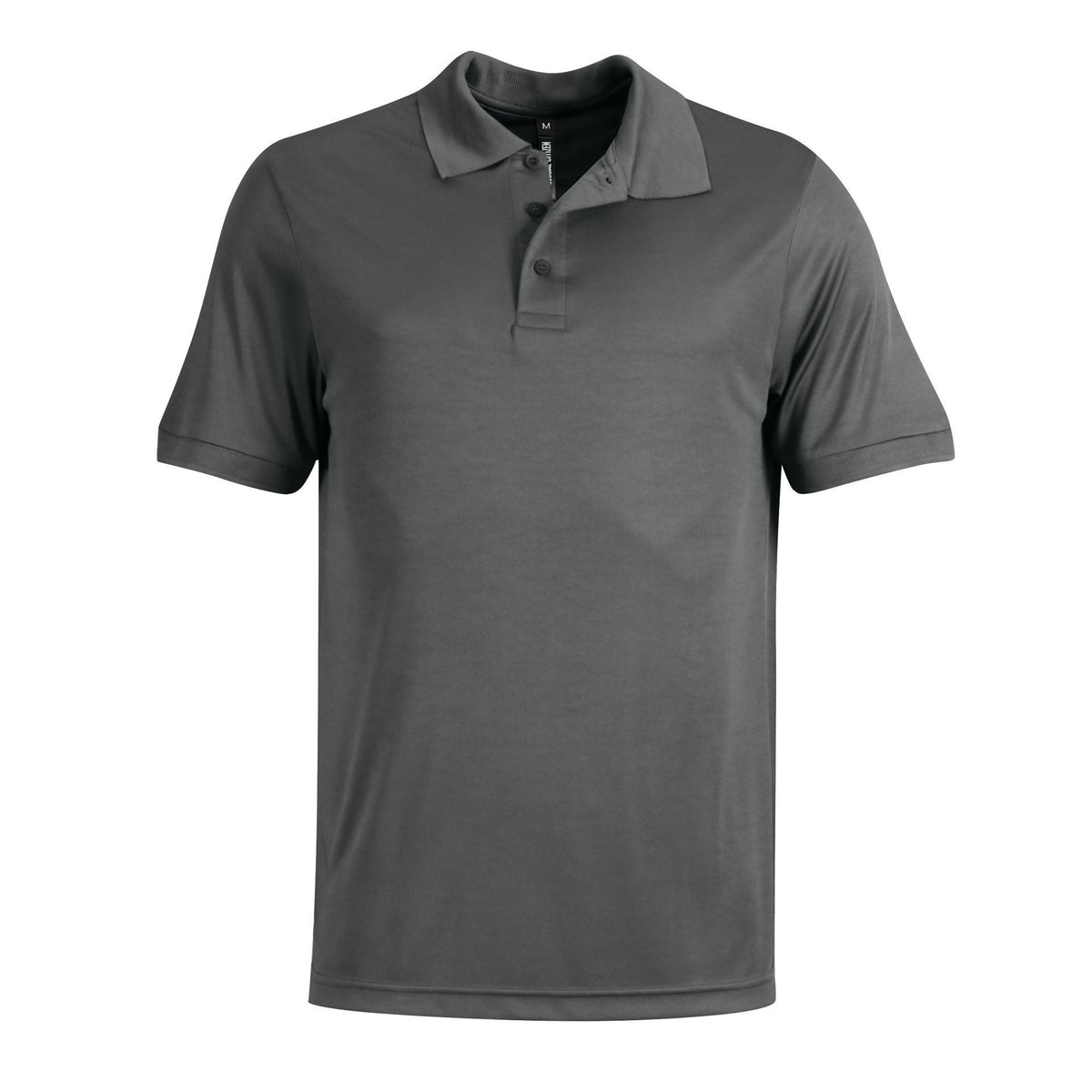 155gsm Unisex Lifestyle Sports Polo - Charcoal Grey - End Of Range