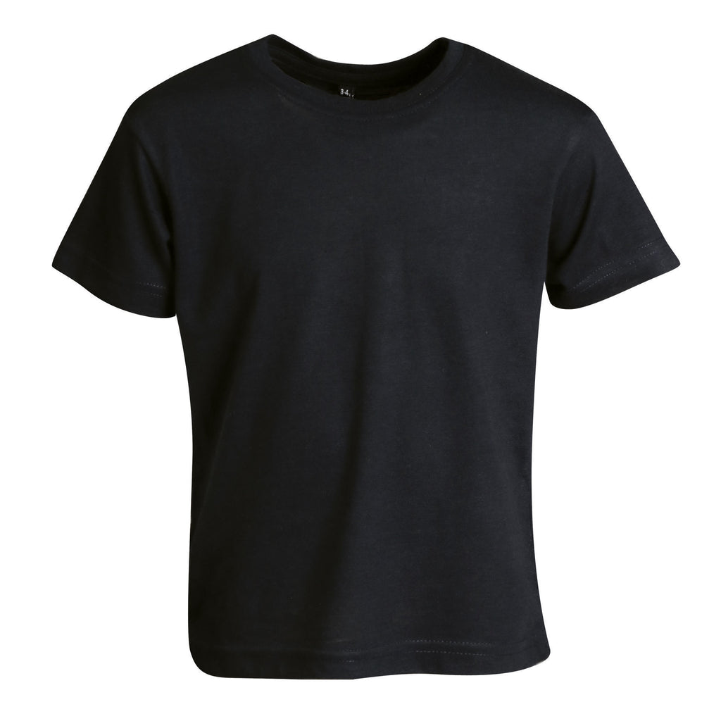 140g Urban Lifestyle Youth T-Shirt - Black - End Of Range