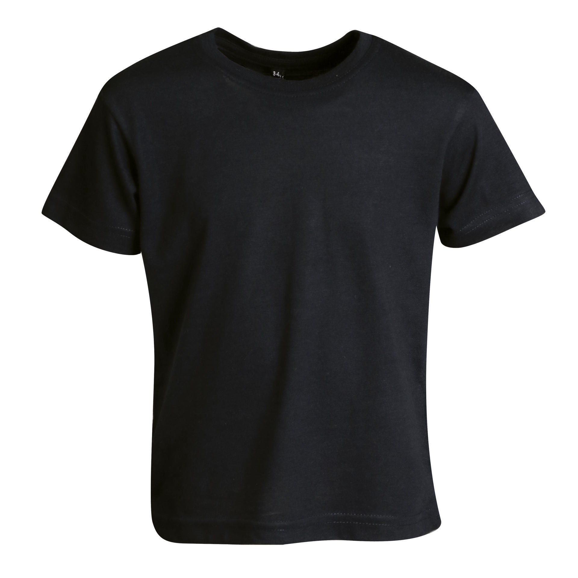 140g Urban Lifestyle Youth T-Shirt - Black - End Of Range