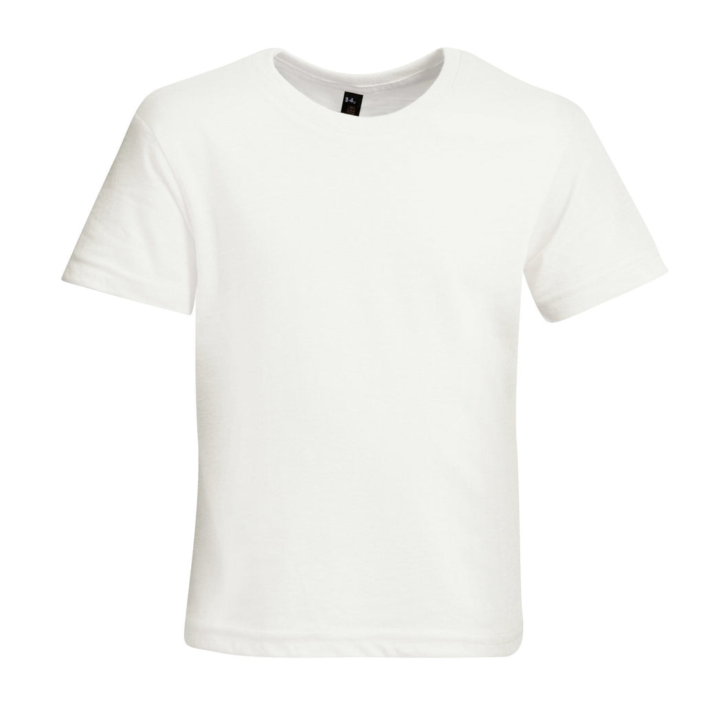 140g Urban Lifestyle Youth T-Shirt - White - End Of Range