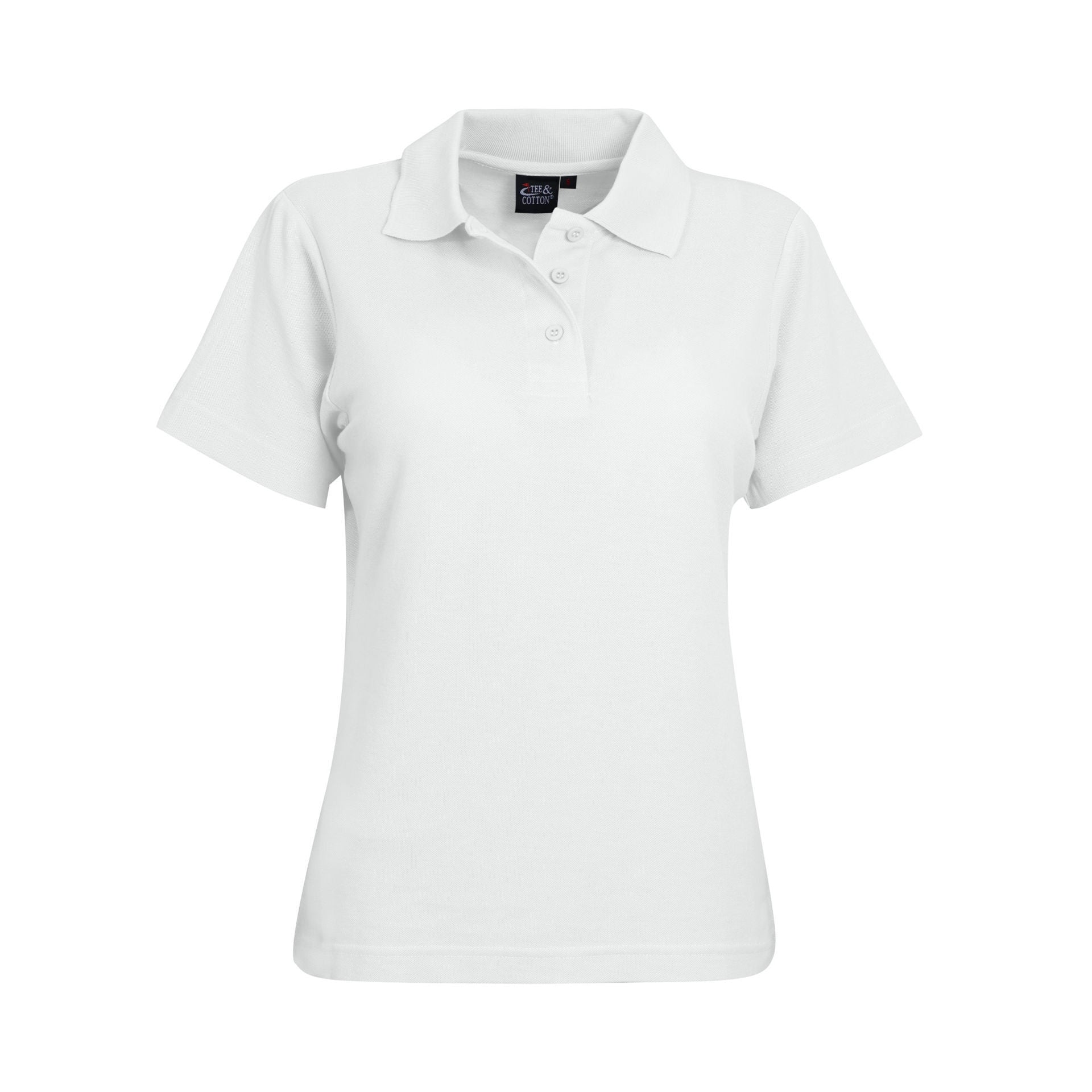 175g Ladies Classic Pique Knit Polo  - Green & Gold Friday