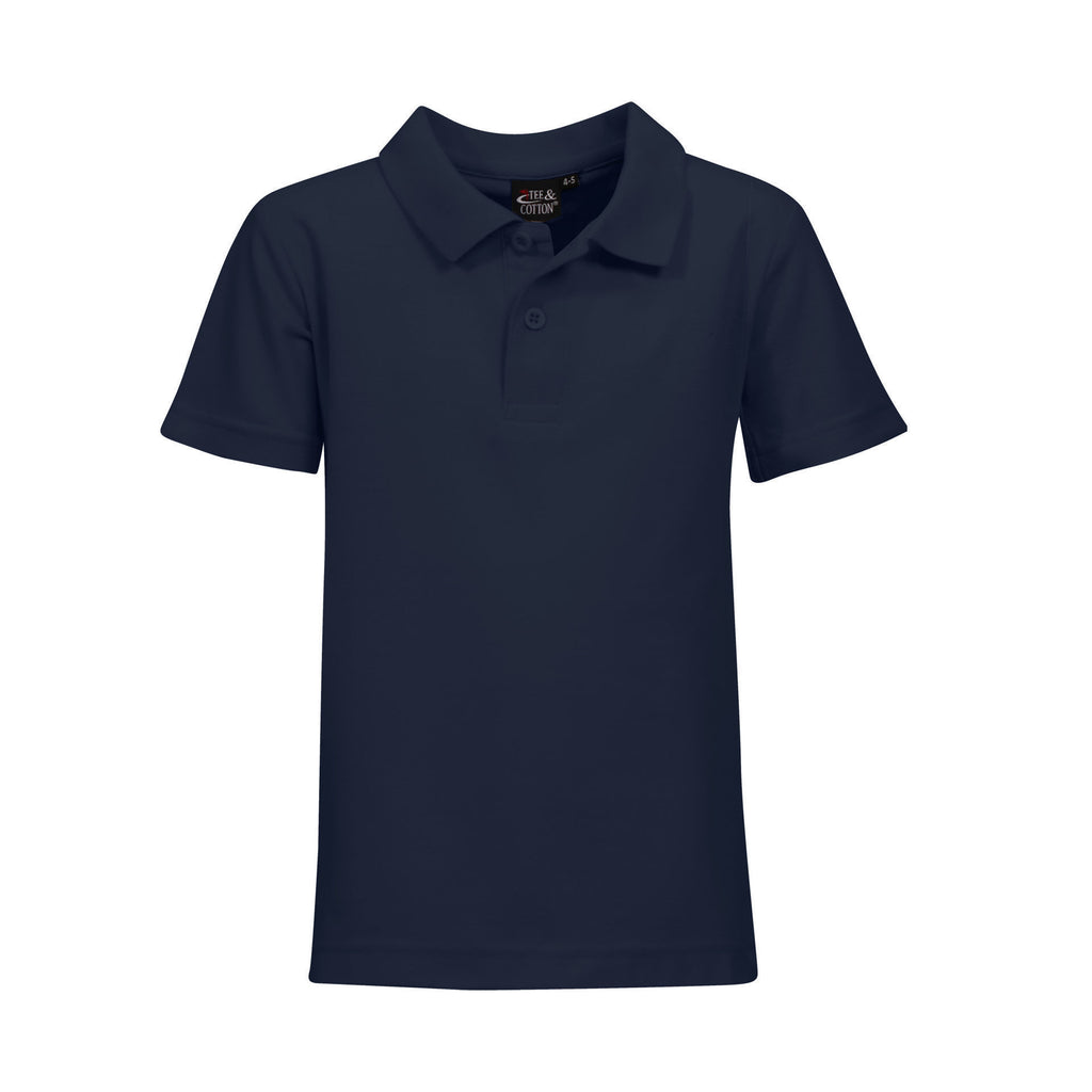 175g Youth Classic Pique Knit Polo - - Green & Gold Friday