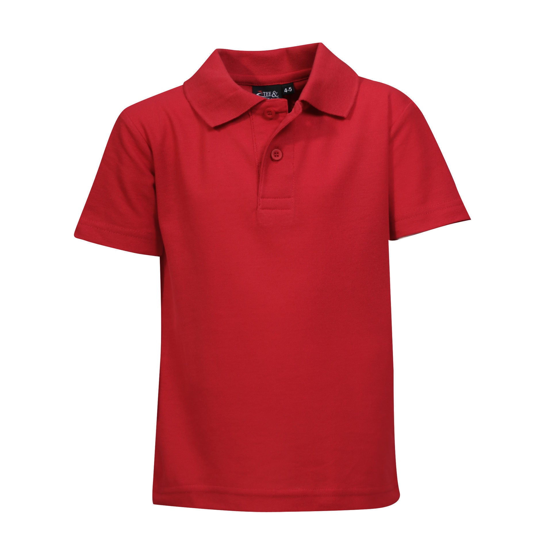 175g Youth Classic Pique Knit Polo - - Green & Gold Friday