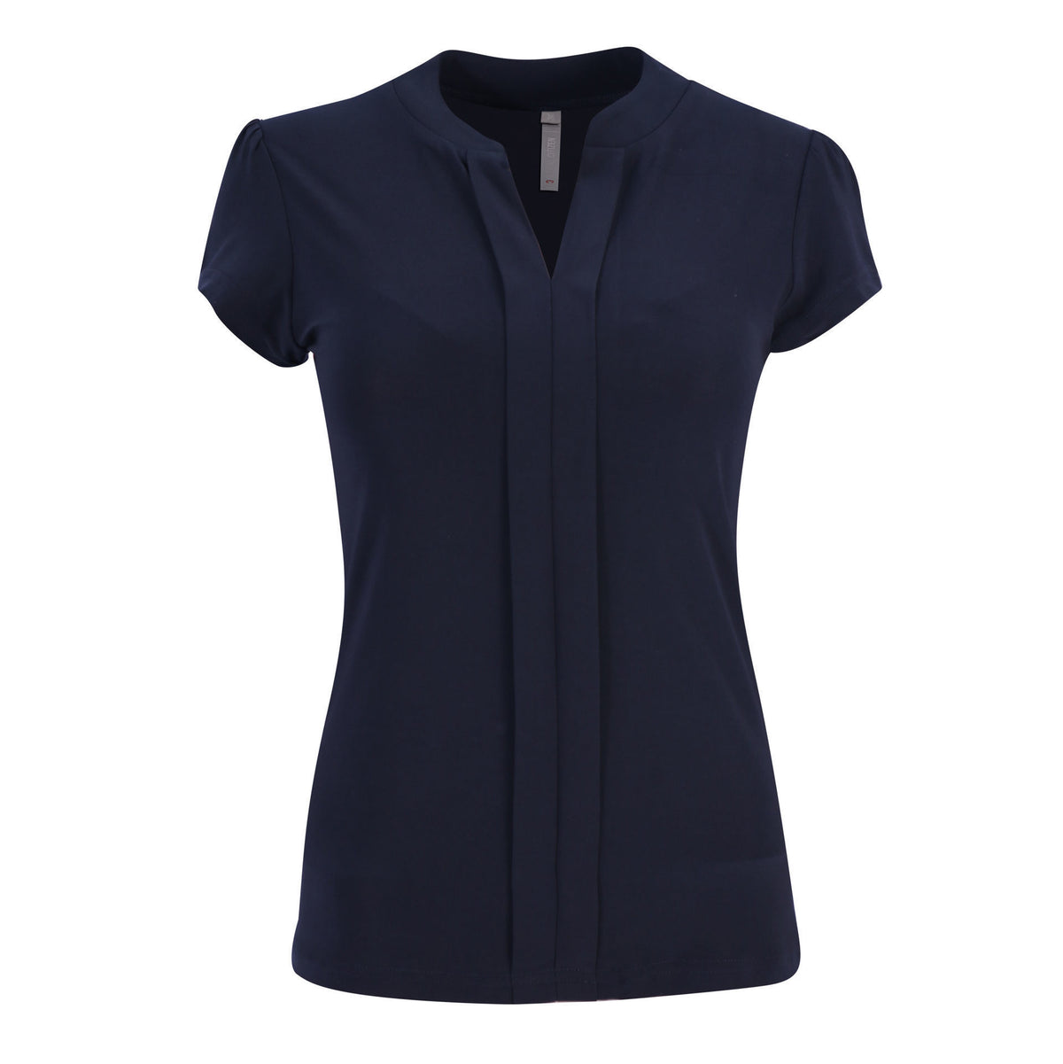 Emma  Blouse - Short Sleeve - Navy - End Of Range