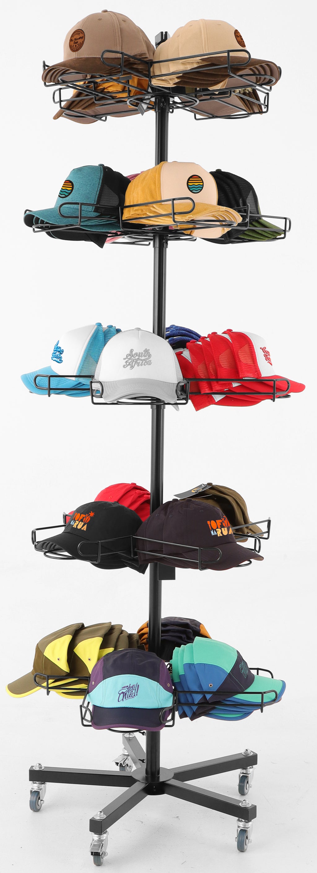 5x4 Bskt Hat Rack 700*700*1800