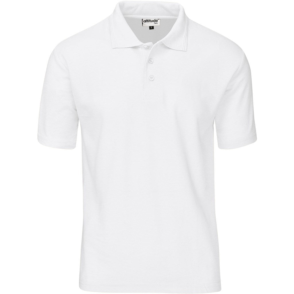 Mens Basic Pique Golf Shirt