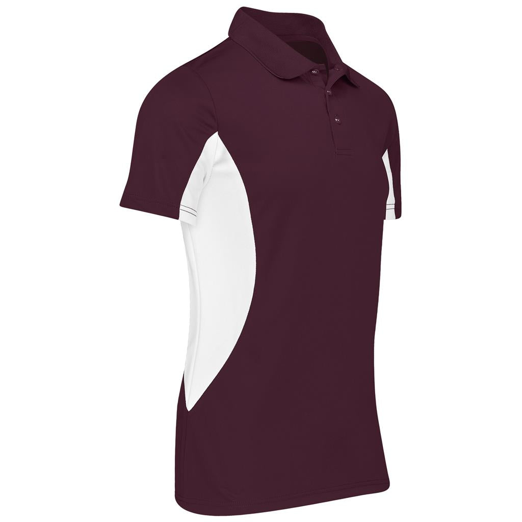 Kids Championship Golf Shirt - Maroon