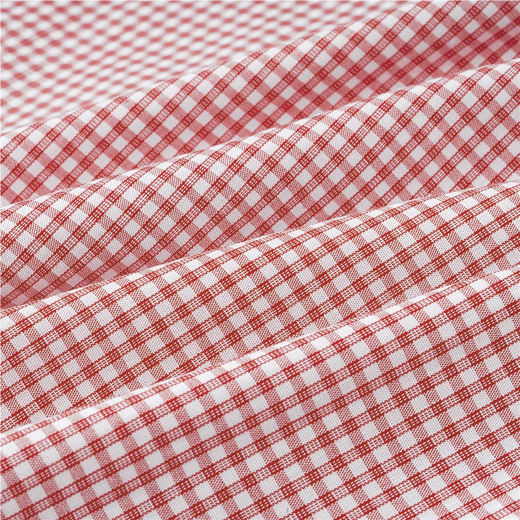 Mens Short Sleeve Edinburgh Shirt - Red