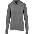 Ladies Fitness Lightweight Hooded Sweater - Black