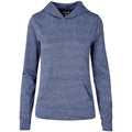 Ladies Fitness Lightweight Hooded Sweater - Navy