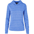 Ladies Fitness Lightweight Hooded Sweater - Royal Blue