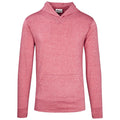 Mens Fitness Lightweight Hooded Sweater - Red