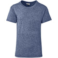 Mens Oregon Melange T-Shirt - Navy