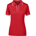 Ladies Osaka Golf Shirt - Red