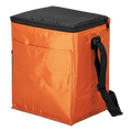 12 Can Cooler with 2 Exterior Pockets 70D PEVA Lining