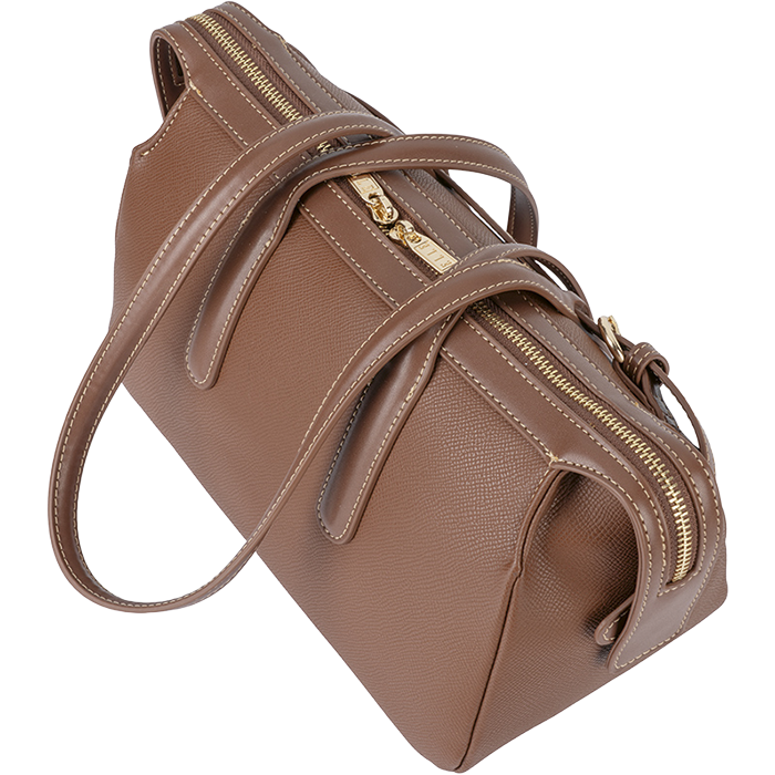 Belt Buckle Boston Bag