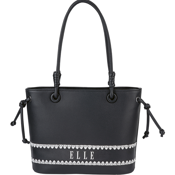 Elle Woven Tote Bag