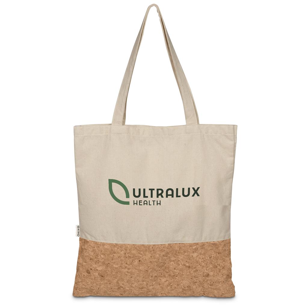 Okiyo Shukaku Cork & Cotton Shopper
