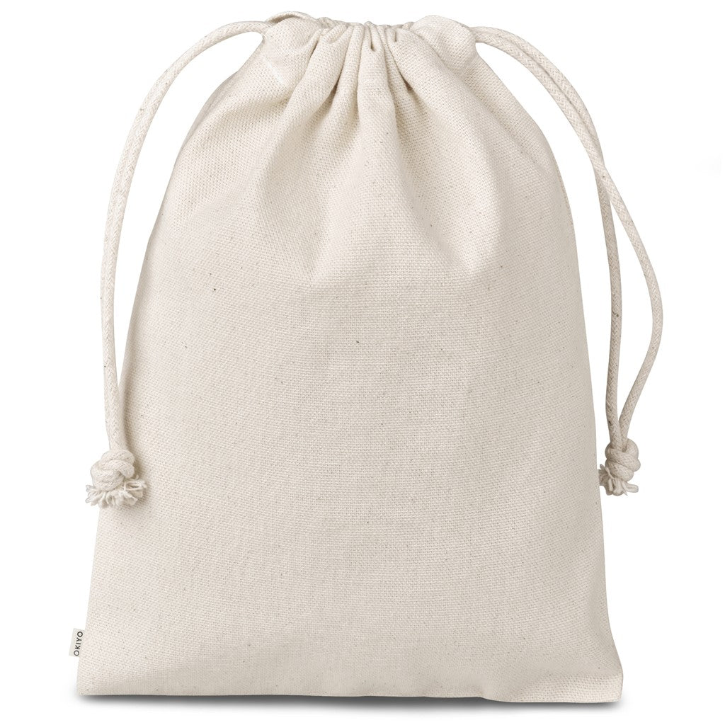 Okiyo Chikara Midi Cotton Drawstring Pouch