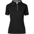 Ladies Delta Golf Shirt - Black