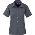 Ladies Short Sleeve Aspen Shirt - Grey