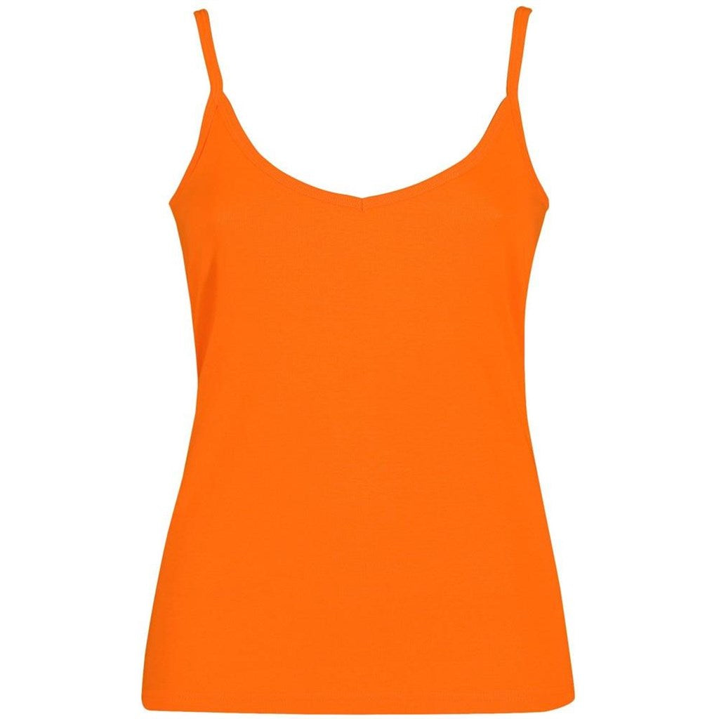 Ladies Lanai Spaghetti Top - Orange