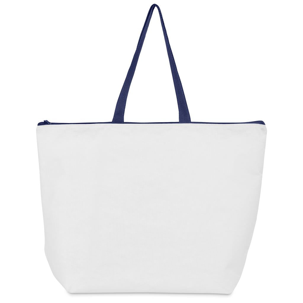 Hoppla Skyline Recycled PET Stitch-Bond Shopper With Zip