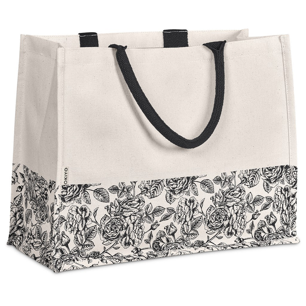 Okiyo Hana Printed Cotton Tote