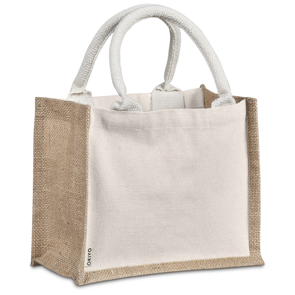 Okiyo Chinsai Mini Jute & Cotton Gift Bag