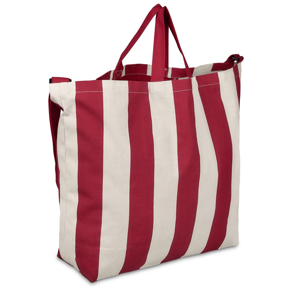 Okiyo Natsuri Recycled Cotton Canvas Large Beach Bag