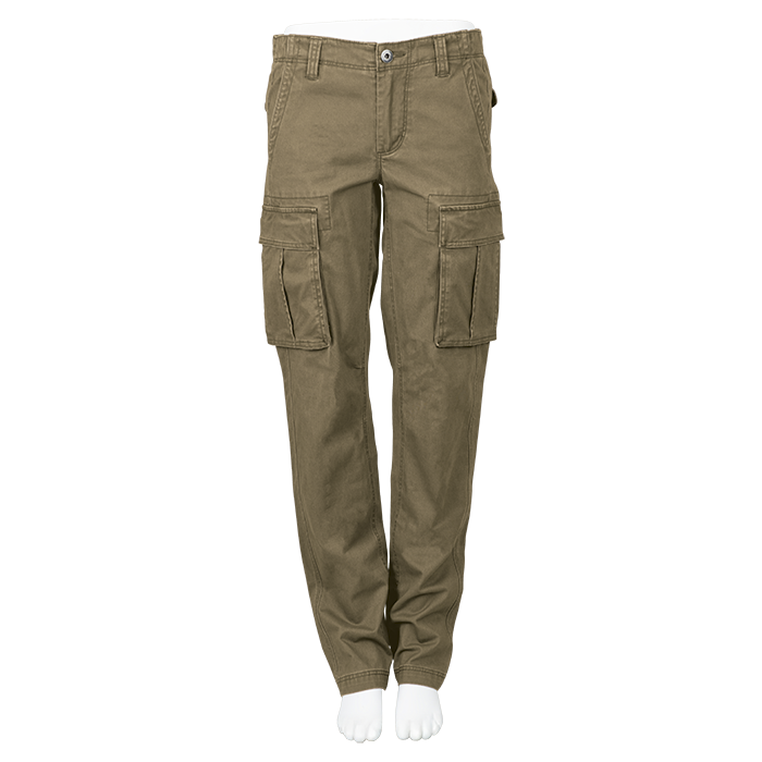 Heritage Slim Fit Cargo Trousers Ladies