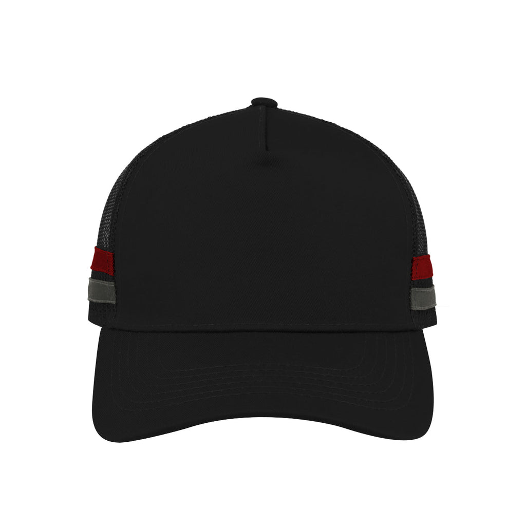 Striped Trucker Cap