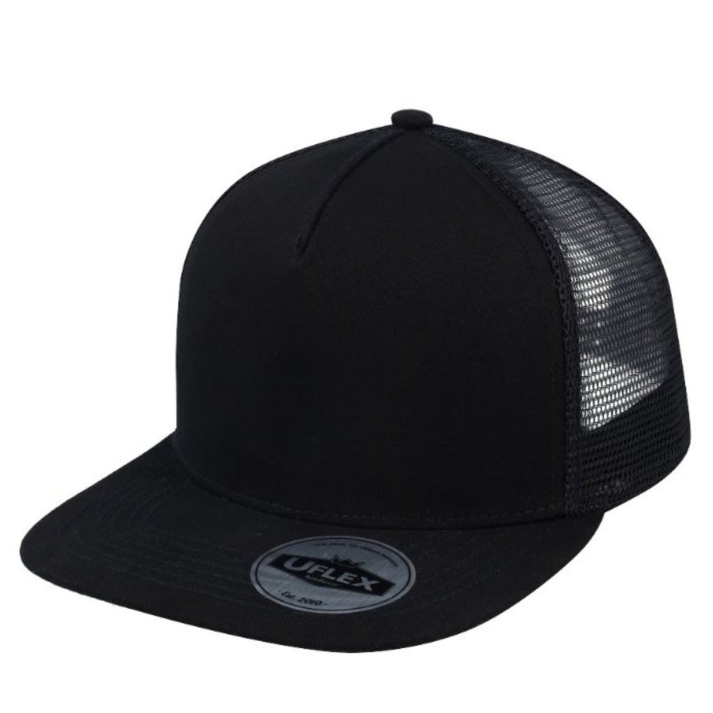 Uflex 5P Flat Peak Trucker Cap