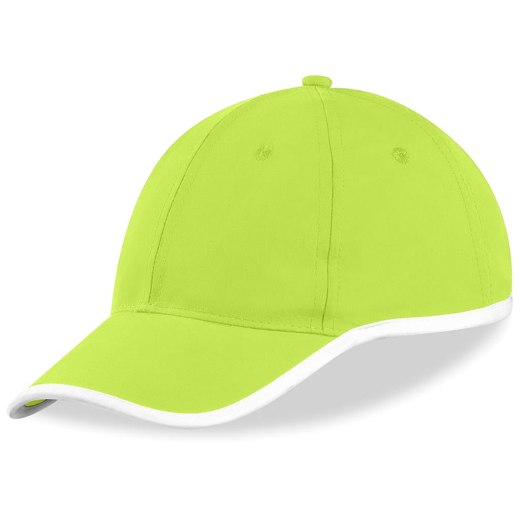 New Jersey Cap - 6 Panel - Lime